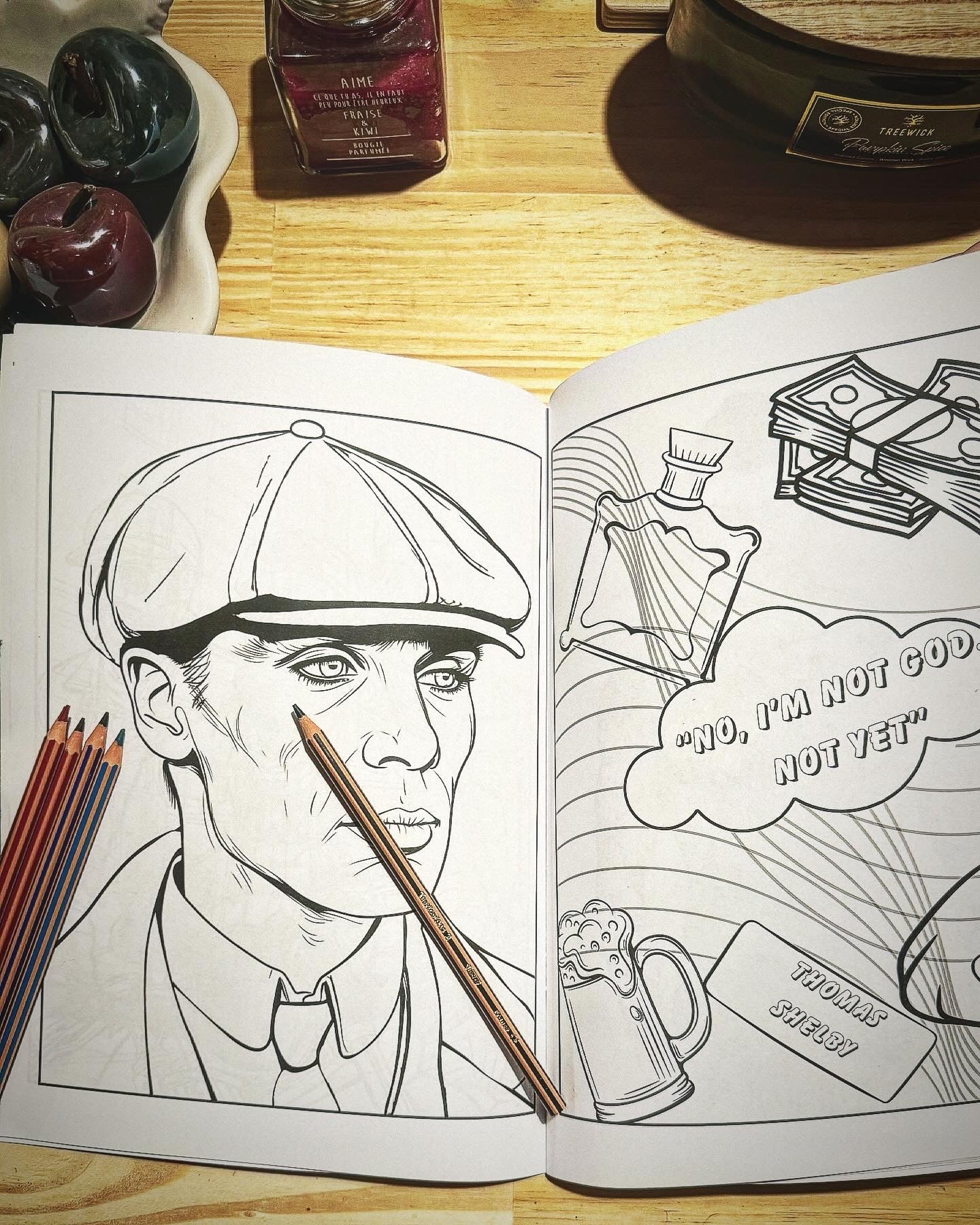 Livre de coloriages pour adultes: Mobstars Stories