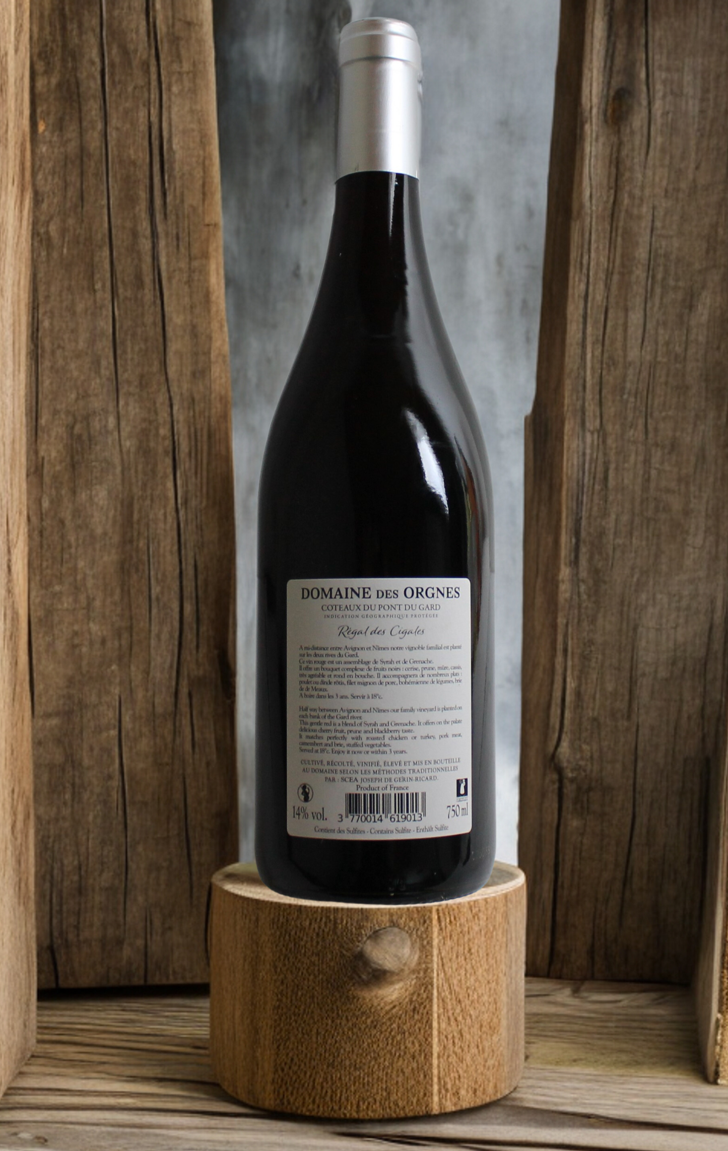 Vin Rouge 2021 - Domaine des Orgnes