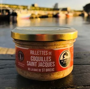 Rillettes de Coquilles st Jacques de la baie de St Brieuc