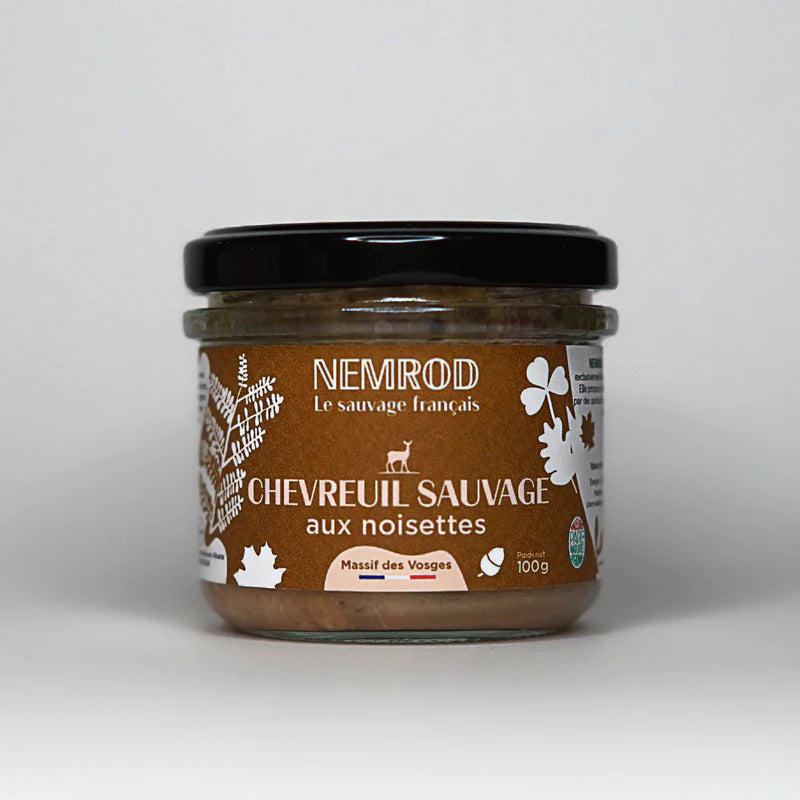 Terrine de Chevreuil aux Noisettes