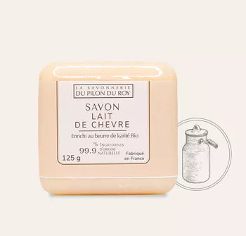 Savonnette au lait de Chèvre 125g