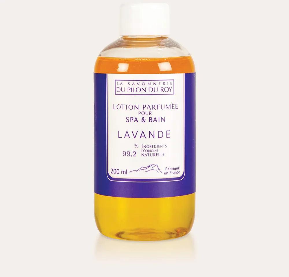 Lotion de bain aux huiles essentielles de Lavande et d’Orange douce - 200ml