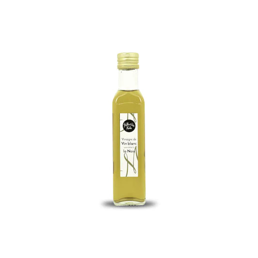 Vinaigre de vin blanc aromatisé à la noix - 250ml