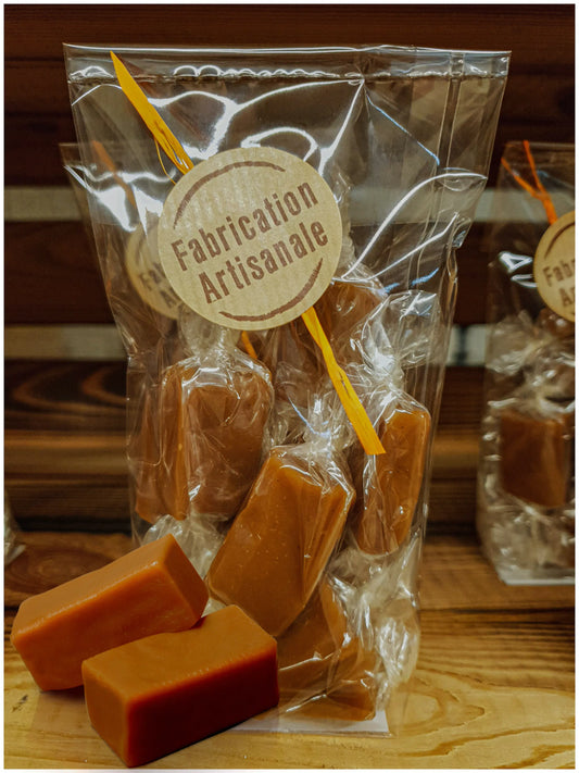 Caramels Bretons au beurre frais et à la fleur de sel de Guérande - 100g