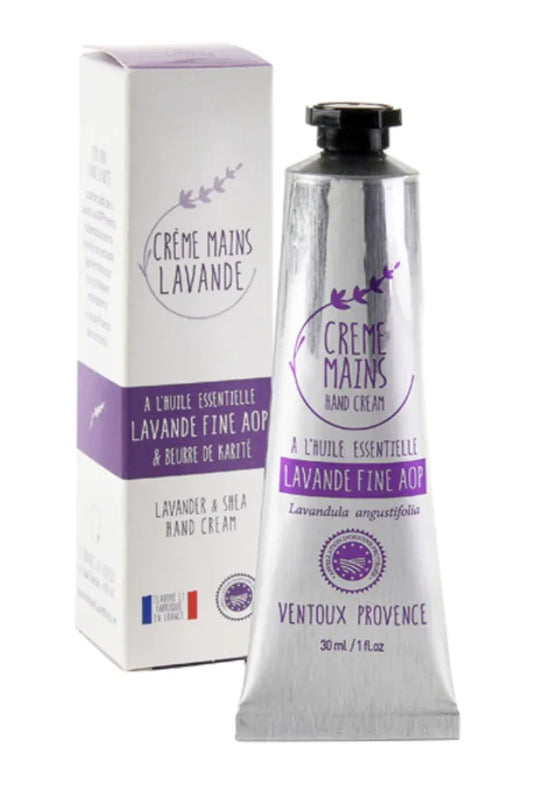 Crème Mains Lavande à l'Huile Essentielle de Lavande AOP